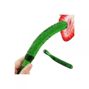 DILDO DE VIDRIOPEPINO Y BANANO