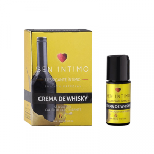 LUBRICANTES SENSACION ELECTRIZANTE Y CALIENTE CREMA DE WHYSKY